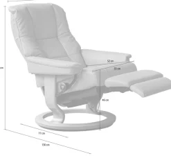 Stressless® Relaxsessel »Mayfair« elektrisch verstellbar, optional 2-motorisch, Größe M & L