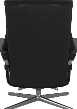 Stressless® Relaxsessel »Mayfair« mit Cross Base, Größe S, M & L, Holzakzent Schwarz