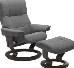 Stressless® Relaxsessel »Mayfair« Relaxsessel mit Hocker,mit Hocker, mit Classic Base, Größe S, M & L, Gestell Wenge