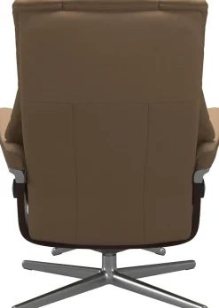 Stressless® Relaxsessel »Mayfair« mit Cross Base, Größe S, M & L, Holzakzent Braun