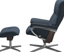 Stressless® Relaxsessel »Mayfair« mit Cross Base, Größe S, M & L, Holzakzent Wenge