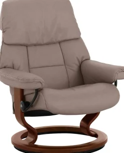 Stressless® Relaxsessel »Ruby« Set,mit Classic Base, Größe L, Gestell Eiche, Wenge, Braun & Schwarz