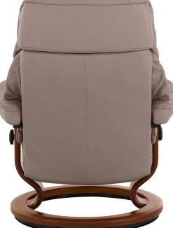 Stressless® Relaxsessel »Ruby« Set,mit Classic Base, Größe L, Gestell Eiche, Wenge, Braun & Schwarz