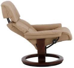 Stressless® Relaxsessel »Ruby« Set,mit Classic Base, Größe L, Gestell Eiche, Wenge, Braun & Schwarz