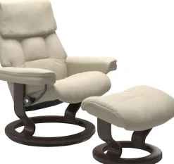 Stressless® Relaxsessel »Ruby« mit Classic Base, Größe S, Gestell Eiche, Wenge, Braun & Schwarz