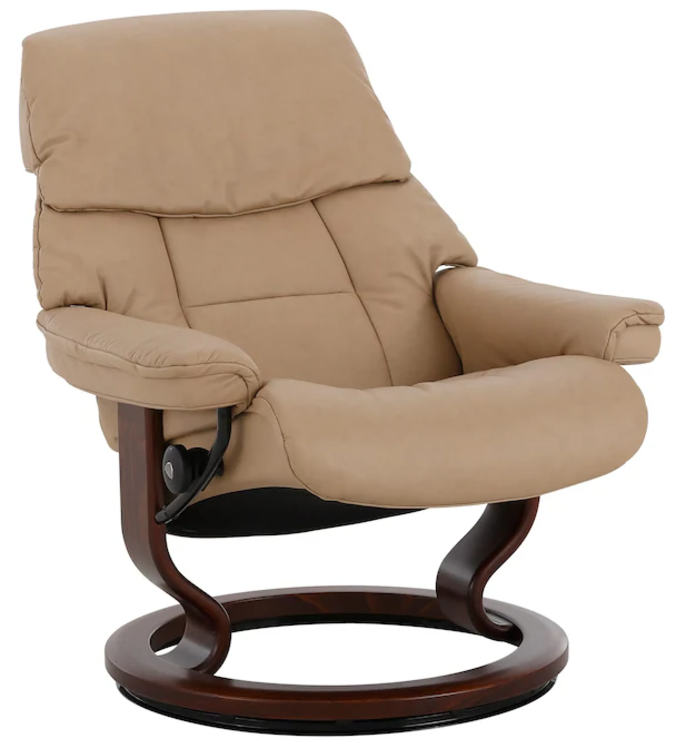 Stressless® Relaxsessel »Ruby« mit Classic Base, Größe S, Gestell Eiche, Wenge, Braun & Schwarz