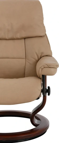 Stressless® Relaxsessel »Ruby« mit Classic Base, Größe S, Gestell Eiche, Wenge, Braun & Schwarz