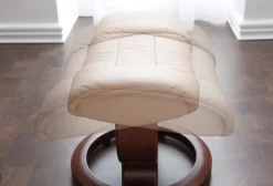 Stressless® Relaxsessel »Ruby« Set, Relaxsessel mit Hocker,mit Classic Base, Größe L, Gestell Eiche, Wenge, Braun & Schwarz