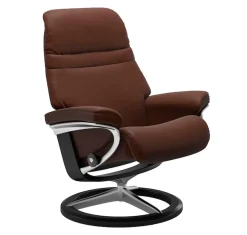 Stressless® Relaxsessel »Sunrise« mit Signature Base, Größe L, Gestell Schwarz, in 2 Bezugsqualitäten lieferbar
