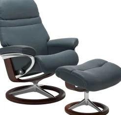 Stressless® Relaxsessel »Sunrise« mit Signature Base, Größe M, Gestell Braun