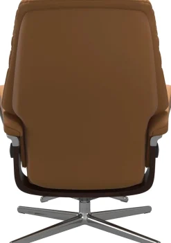 Stressless® Relaxsessel »Sunrise« mit Cross Base, Größe S, M & L, Holzakzent Braun