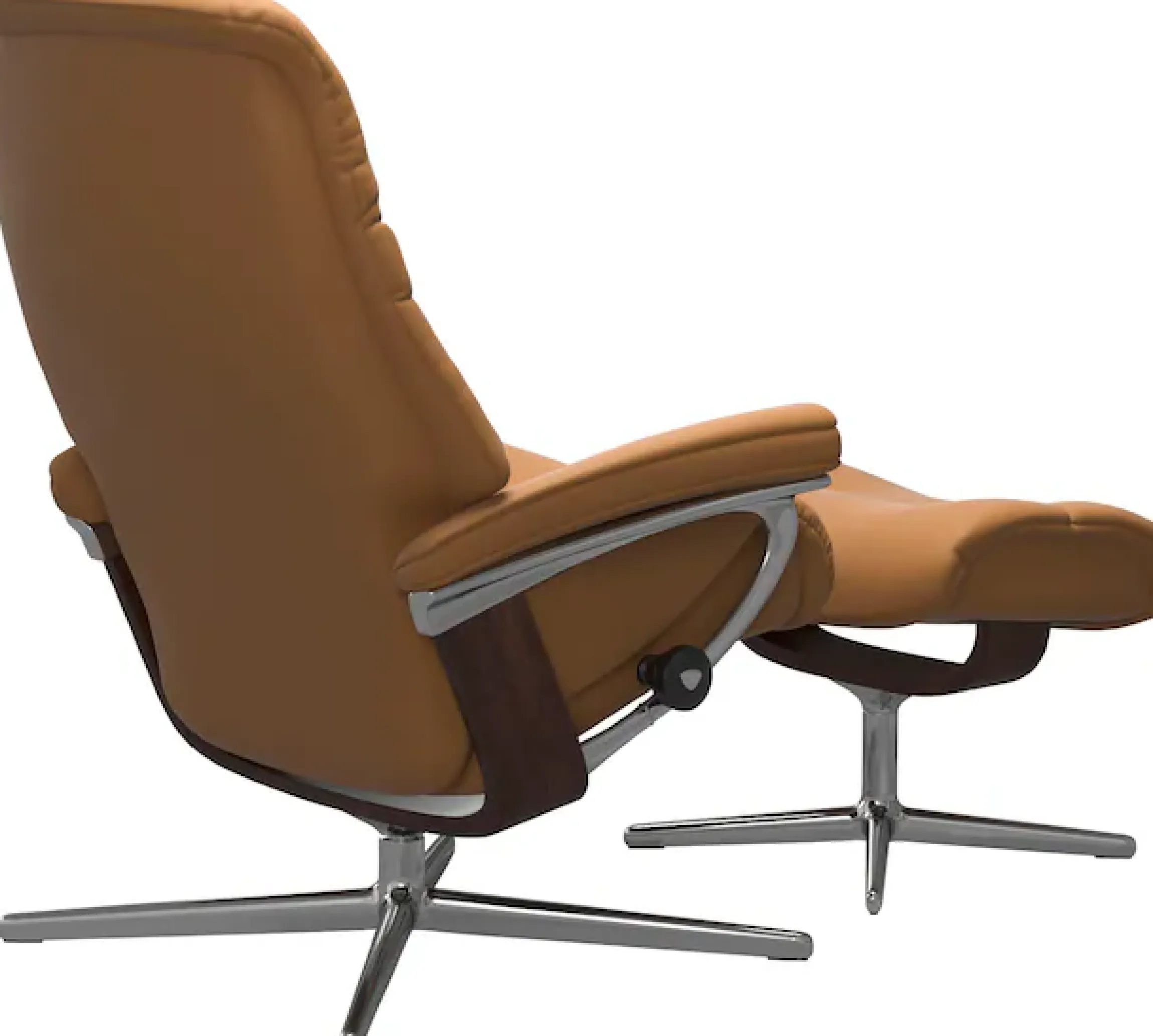 Stressless® Relaxsessel »Sunrise« mit Cross Base, Größe S, M & L, Holzakzent Braun