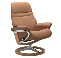 Stressless® Relaxsessel »Sunrise« mit Signature Base, Größe M, Gestell Eiche, in 2 Bezugsqualitäten lieferbar