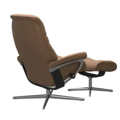 Stressless® Relaxsessel »Sunrise« mit Cross Base, Größe S, M & L, Holzakzent Schwarz