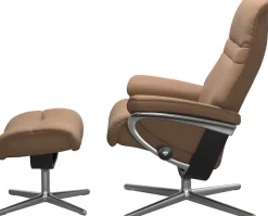 Stressless® Relaxsessel »Sunrise« mit Cross Base, Größe S, M & L, Holzakzent Schwarz