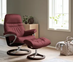 Stressless® Relaxsessel »Sunrise« mit Signature Base, Größe S, Gestell Braun