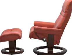 Stressless® Relaxsessel »Sunrise« mit Classic Base, Größe L, Gestell Braun, in 2 Lederqualitäten lieferbar