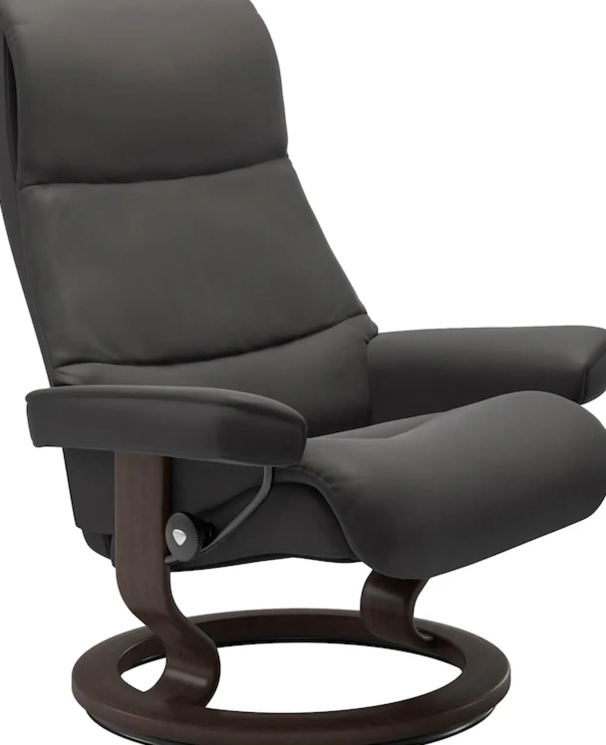 Stressless® Relaxsessel »View« Set, Relaxsessel mit Hocker,mit Classic Base, Größe M,Gestell Wenge