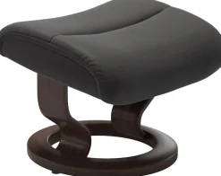 Stressless® Relaxsessel »View« Set, Relaxsessel mit Hocker,mit Classic Base, Größe M,Gestell Wenge
