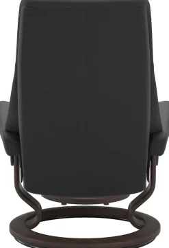 Stressless® Relaxsessel »View« Set, Relaxsessel mit Hocker,mit Classic Base, Größe M,Gestell Wenge