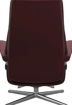 Stressless® Relaxsessel »View« mit Cross Base, Größe S, M & L, Holzakzent Braun