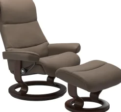 Stressless® Relaxsessel »View« mit Classic Base, Größe M,Gestell Braun