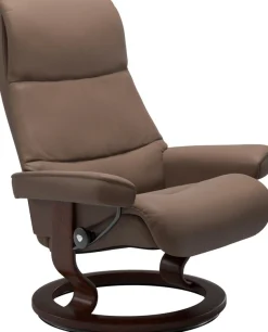 Stressless® Relaxsessel »View« mit Classic Base, Größe M,Gestell Braun