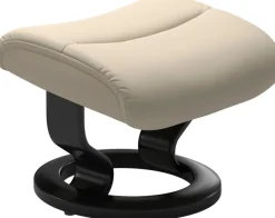 Stressless® Relaxsessel »View« Set, Relaxsessel mit Hocker,mit Classic Base, Größe S,Gestell Schwarz