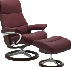 Stressless® Relaxsessel »View« mit Signature Base, Größe M,Gestell Braun