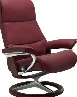 Stressless® Relaxsessel »View« mit Signature Base, Größe M,Gestell Braun