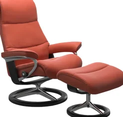 Stressless® Relaxsessel »View« mit Signature Base, Größe S,Gestell Schwarz