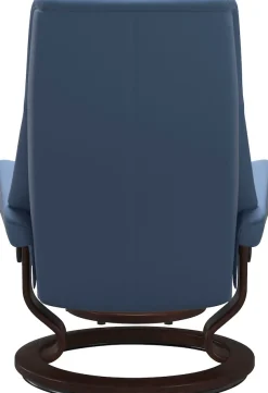Stressless® Relaxsessel »View« Set, Relaxsessel mit Hocker,mit Classic Base, Größe M,Gestell Braun