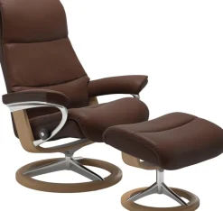 Stressless® Relaxsessel »View« mit Signature Base, Größe S,Gestell Eiche