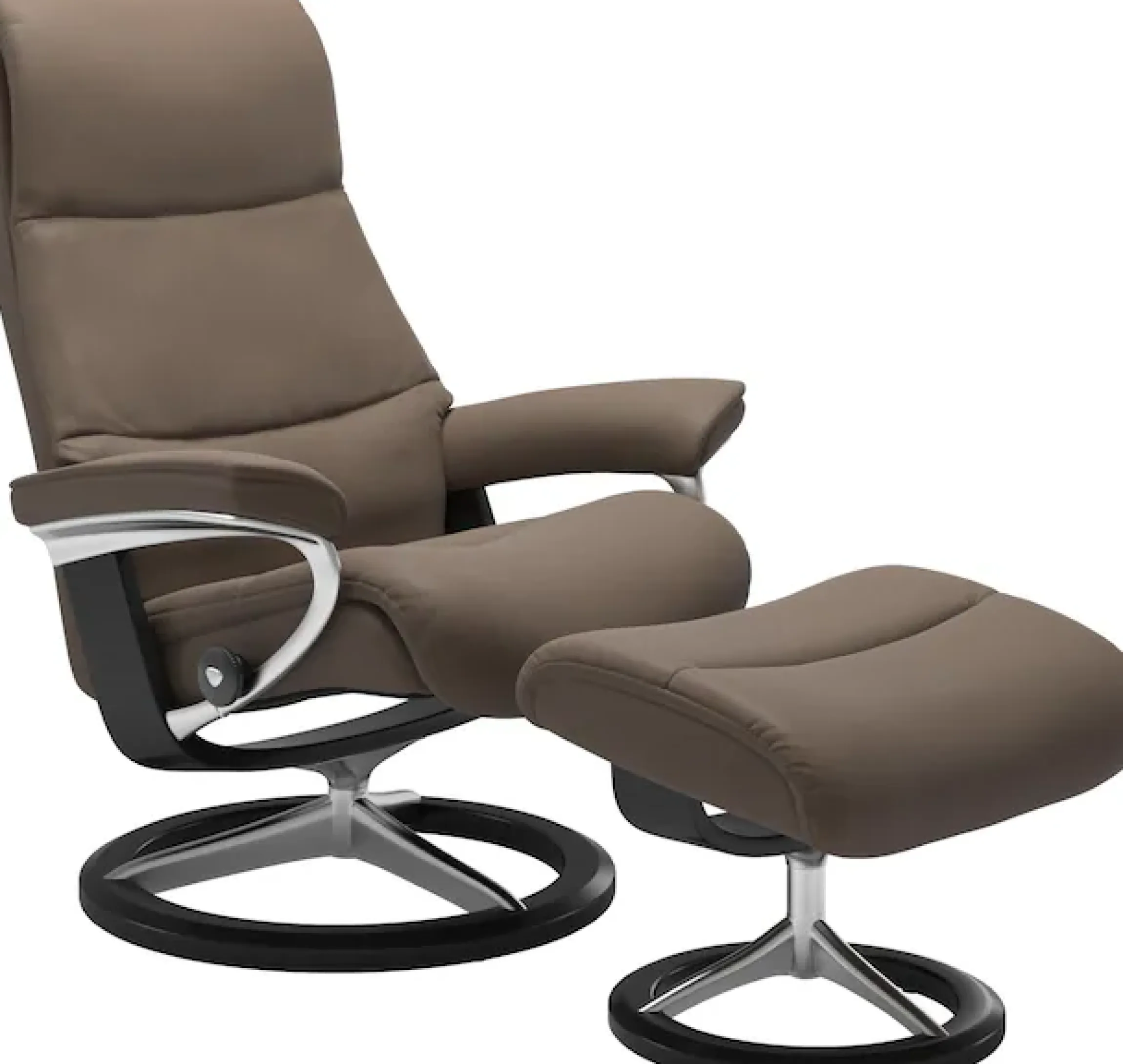 Stressless® Relaxsessel »View« mit Signature Base, Größe M,Gestell Schwarz