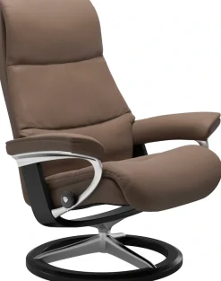 Stressless® Relaxsessel »View« mit Signature Base, Größe M,Gestell Schwarz