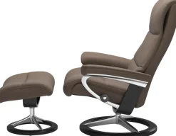 Stressless® Relaxsessel »View« mit Signature Base, Größe M,Gestell Schwarz