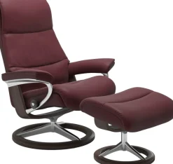 Stressless® Relaxsessel »View« mit Signature Base, Größe L,Gestell Wenge