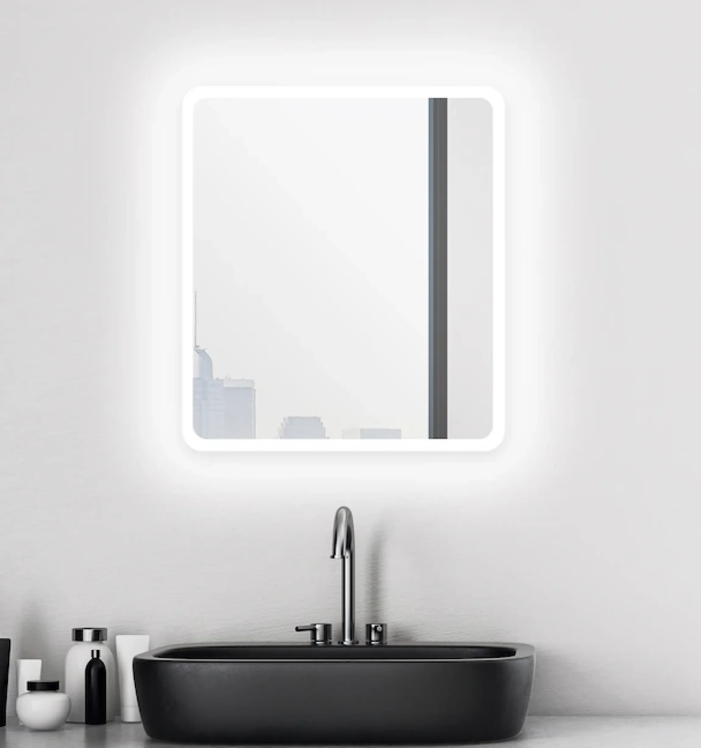 Talos Badspiegel »Moon« LED Spiegel, Design Lichtspiegel