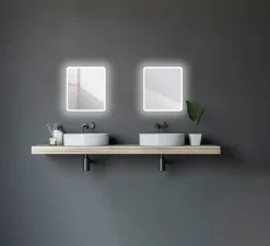 Talos Badspiegel »Moon« LED Spiegel, Design Lichtspiegel