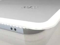 Talos Badspiegel »Sun« energiesparend, mit Digitaluhr