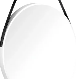 Talos LED-Lichtspiegel rund, mit indirekter LED Beleuchtung, matt Ø 80 cm