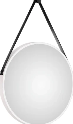 Talos LED-Lichtspiegel rund, mit indirekter LED Beleuchtung, matt Ø 50 cm