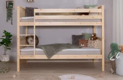 Ticaa Etagenbett »Sammy« mit Rollrost, Kiefer