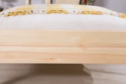 Ticaa Futonbett »Merci« Einzelbett, aus Kiefer Massivholz, inkl. Rollrost
