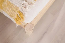 Ticaa Futonbett »Merci« Einzelbett, aus Kiefer Massivholz, inkl. Rollrost