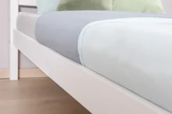 Ticaa Jugendbett Futonbett in diversen Breiten, Kiefer, mit Rollrost