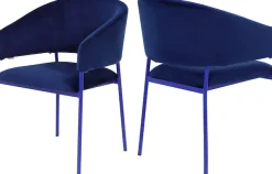 TOM TAILOR HOME Armlehnstuhl »EMBRACE ARMCHAIR« (Set) 2 Stk.Esszimmerstuhl, mit Armlehnen, 4-Fußgestell, Rückenausschnitt