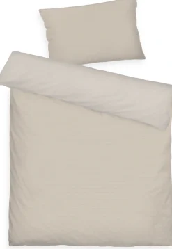 TOM TAILOR HOME Babybettwäsche »TWO-TONE SOLID COLORS in Gr. 100x135cm« 2 Stk. new bedroom, Doppelnaht am Kissen
