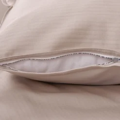 TOM TAILOR HOME Babybettwäsche »TWO-TONE SOLID COLORS in Gr. 100x135cm« 2 Stk. new bedroom, Doppelnaht am Kissen
