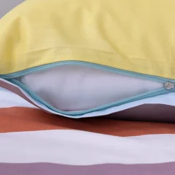 TOM TAILOR HOME Babybettwäsche »TWO-TONE SOLID COLORS in Gr. 100x135cm« 2 Stk. new bedroom, gewebtes Label